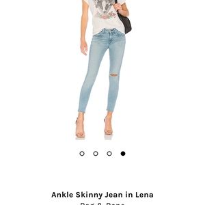 NWOT rag&bone ankle skinny jean sz 30 in LENA